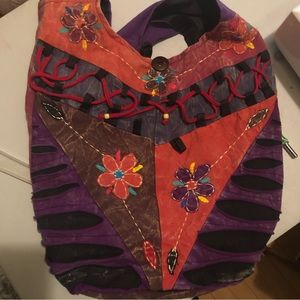 Rising International Hobo over the shoulder bag  shoulder to bottom 35”  EUC